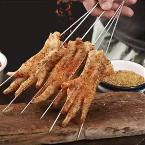 烤鸡爪 (4pc) Chicken Feet (4pc)